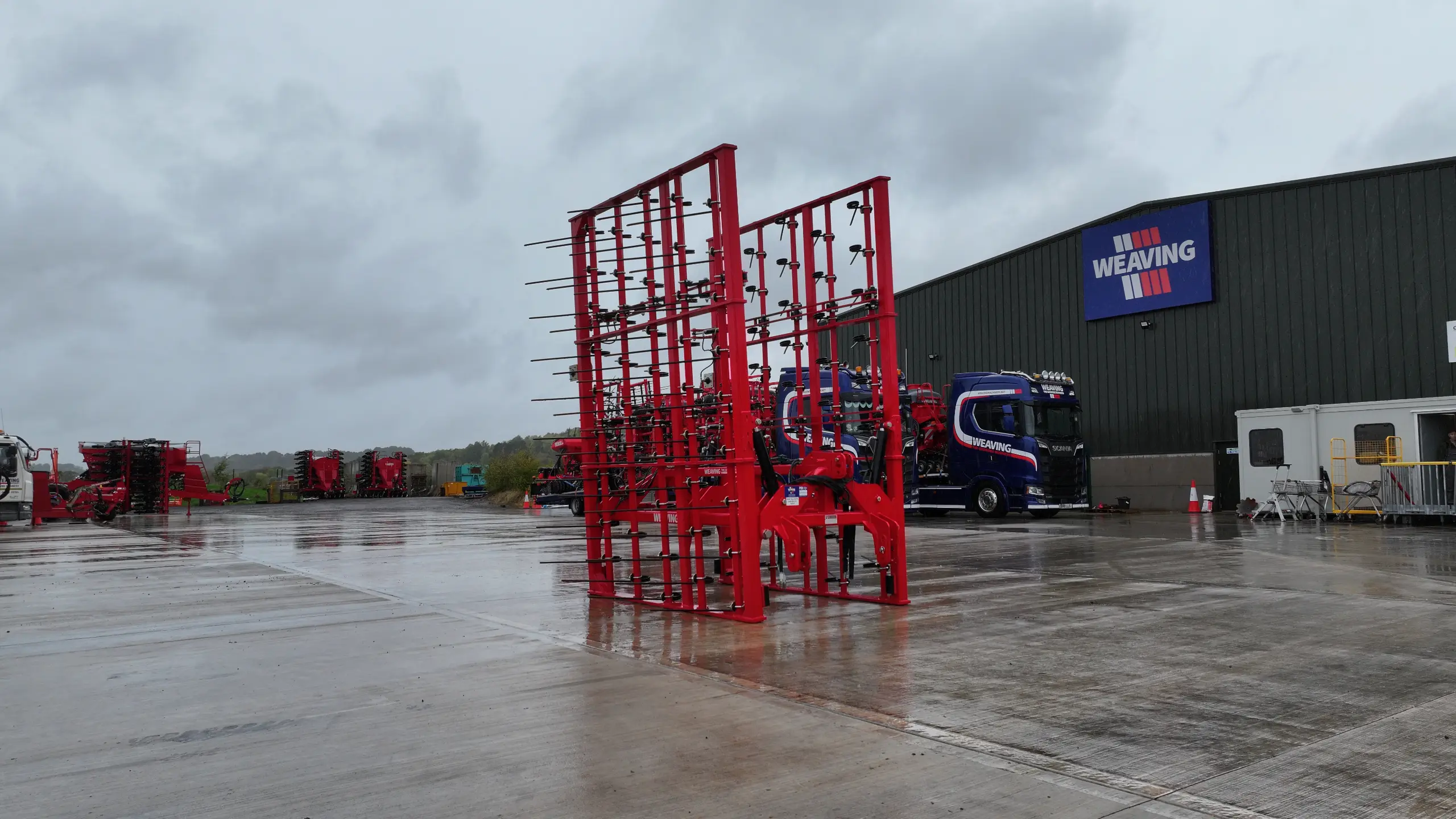 USED WEAVING RAKE 7M - Banner